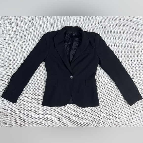 Zara Woman Tailored Slim Fit Blazer - Black - 4 - Picture 3 of 10